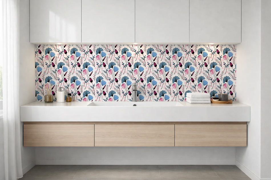 Waschbeckenrückwand Muster