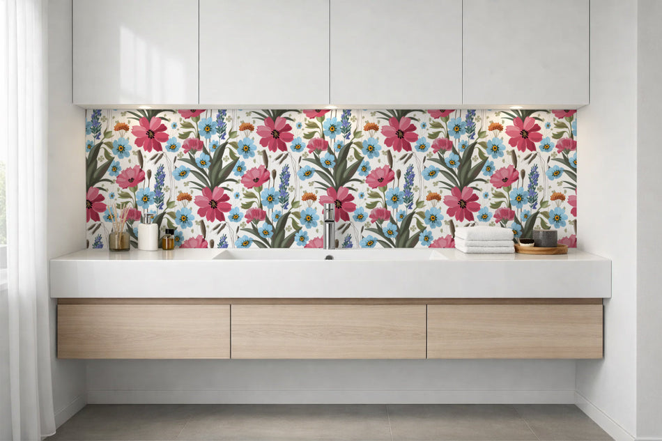 Waschbeckenrückwand Muster