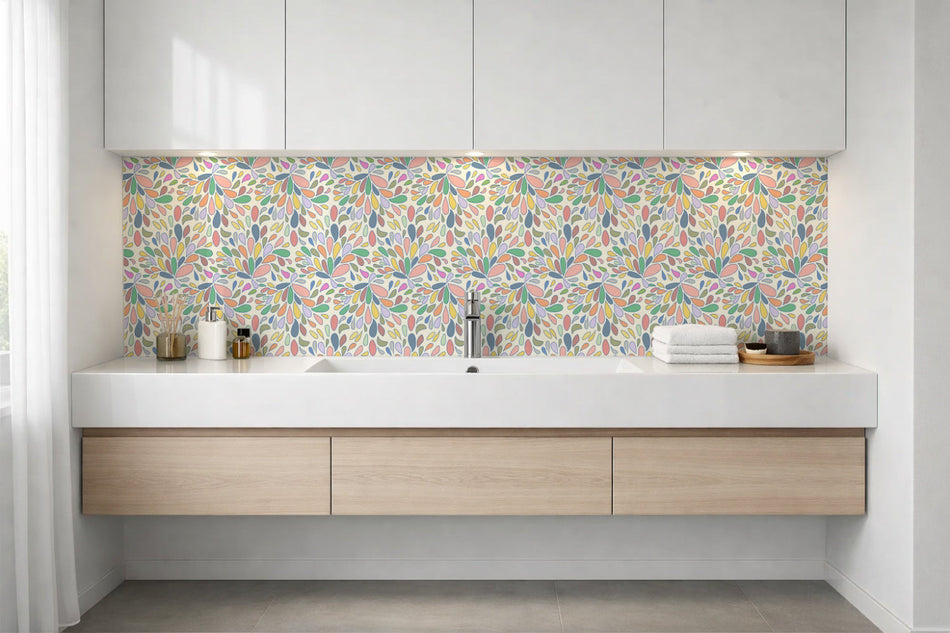 Waschbeckenrückwand Muster