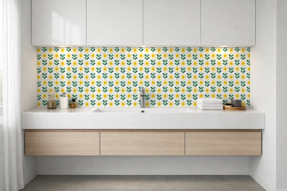 Waschbeckenrückwand Muster