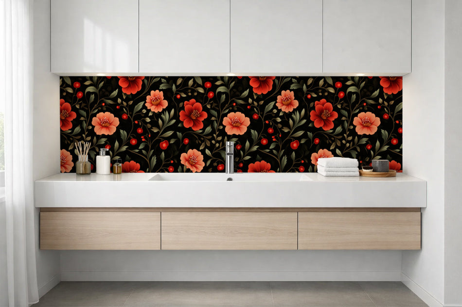 Waschbeckenrückwand Muster