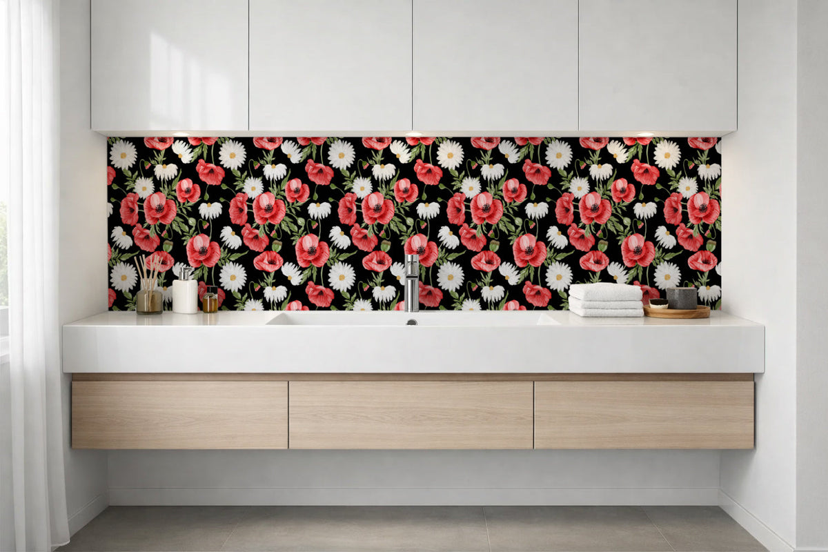 Waschbeckenrückwand Muster