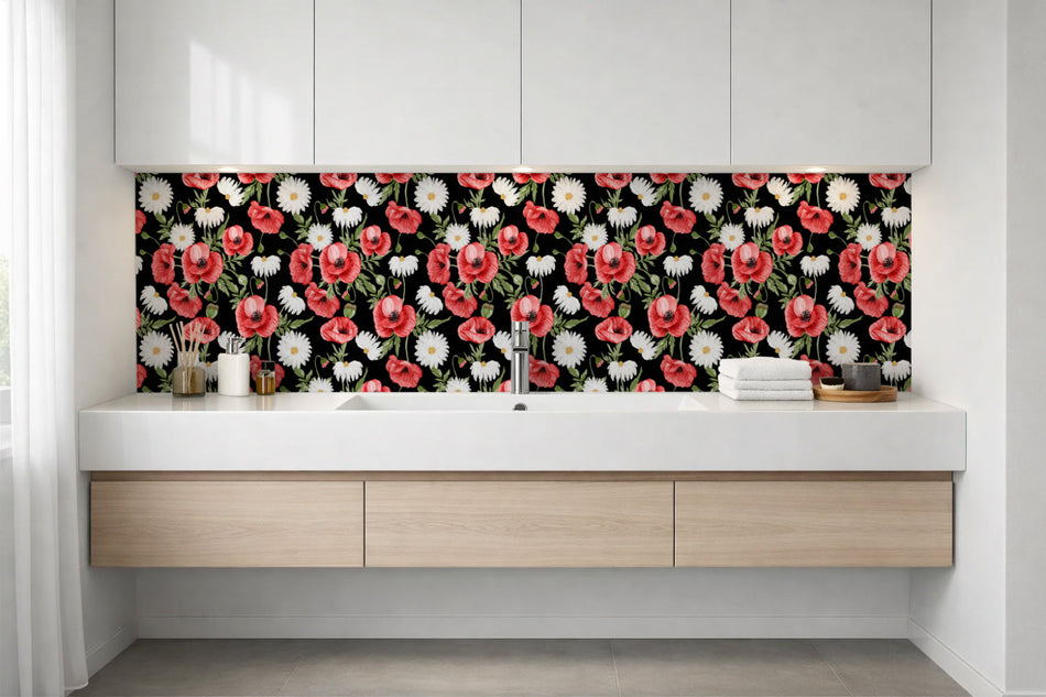 Waschbeckenrückwand Muster