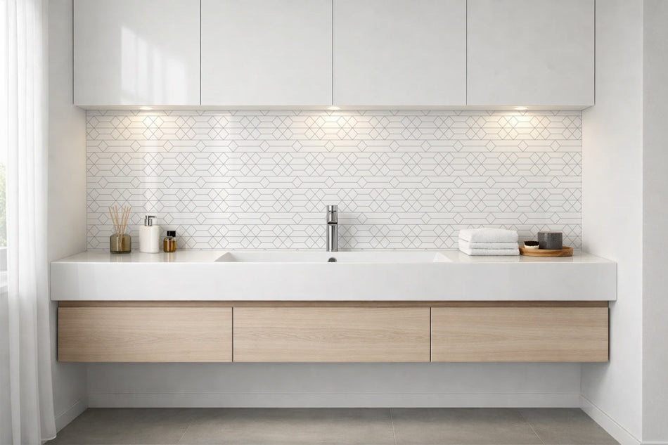 Waschbeckenrückwand Muster