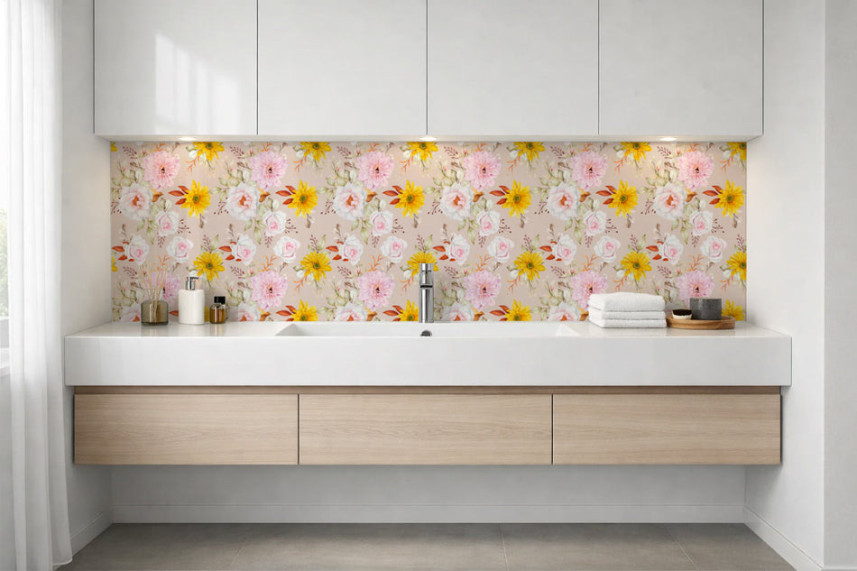 Waschbeckenrückwand Muster