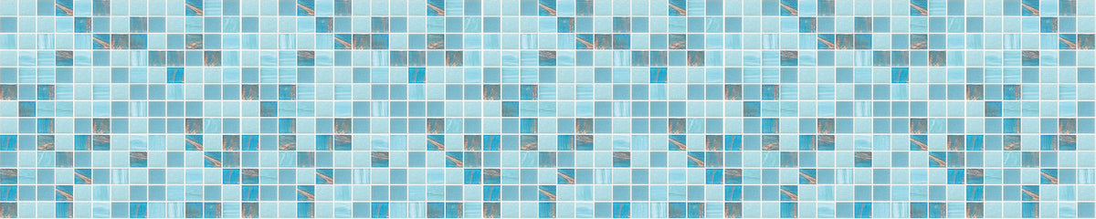 Badrückwand Fliesenoptik