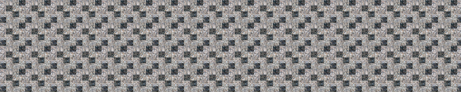 Waschbeckenrückwand Fliesenoptik