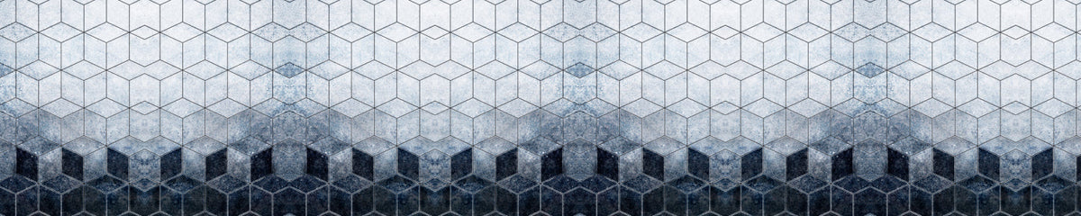 Waschbeckenrückwand Fliesenoptik