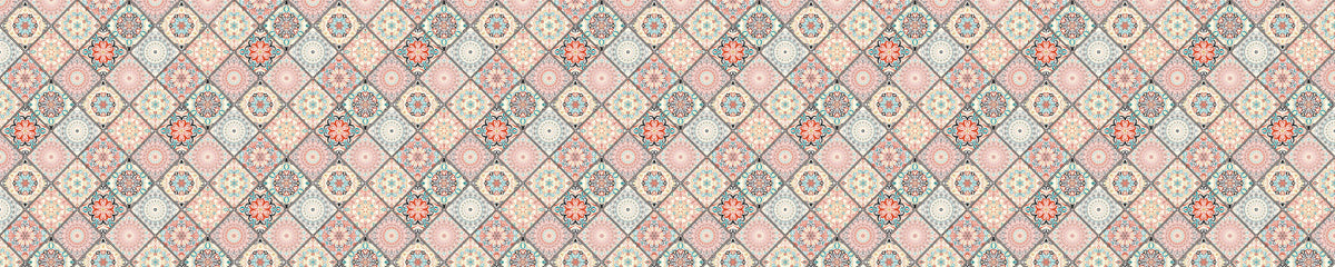 Waschbeckenrückwand Patchwork