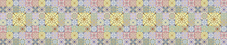 Badrückwand Patchwork