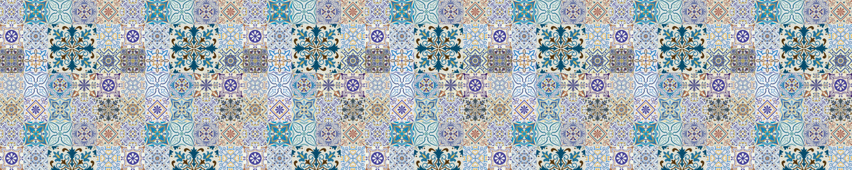 Waschbeckenrückwand Patchwork