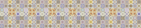 Badrückwand Patchwork