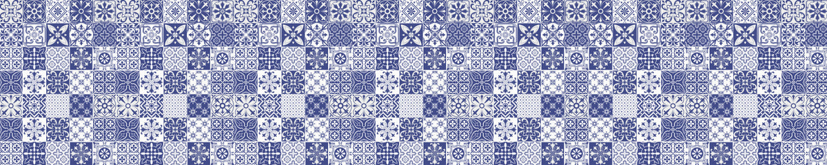 Badrückwand Patchwork