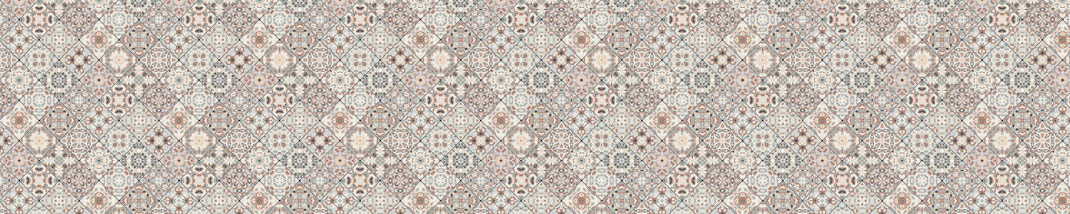 Badrückwand Patchwork
