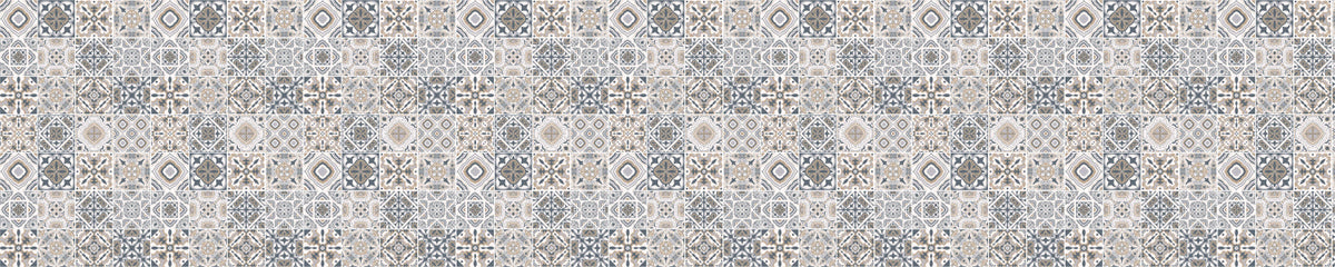 Badrückwand Patchwork