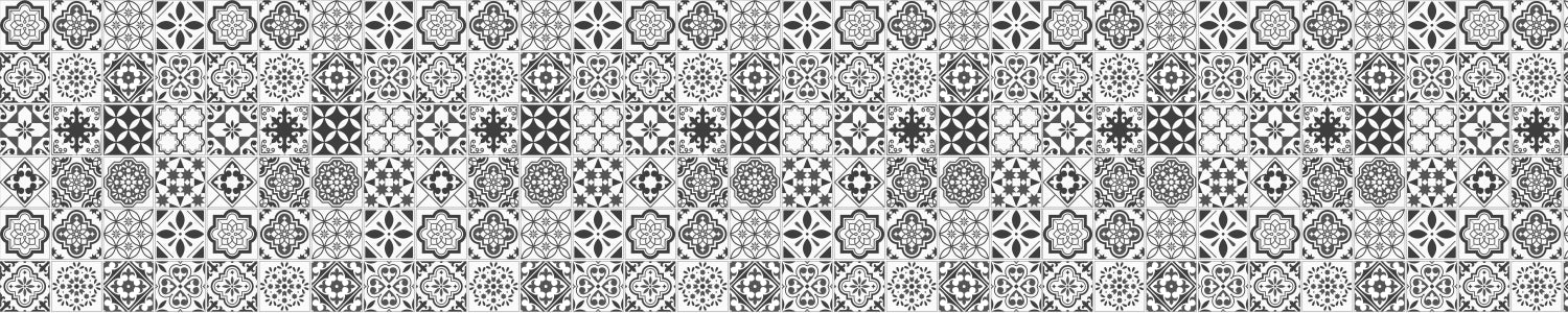 Waschbeckenrückwand Patchwork