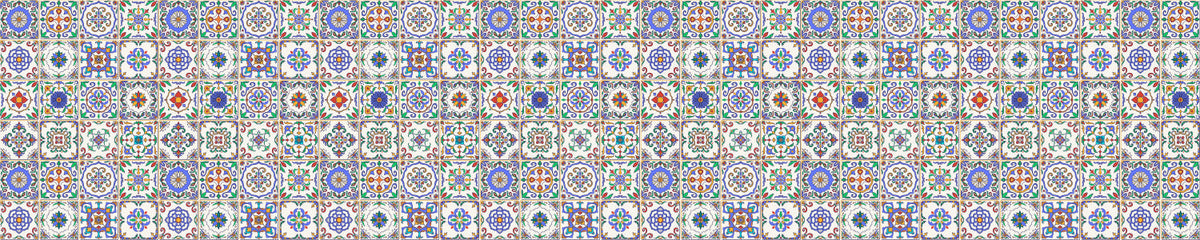 Badrückwand Patchwork