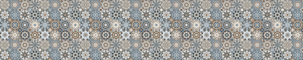 Waschbeckenrückwand Patchwork