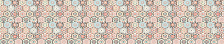 Waschbeckenrückwand Patchwork