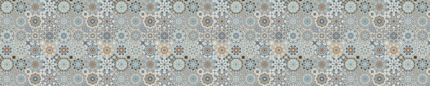 Waschbeckenrückwand Patchwork