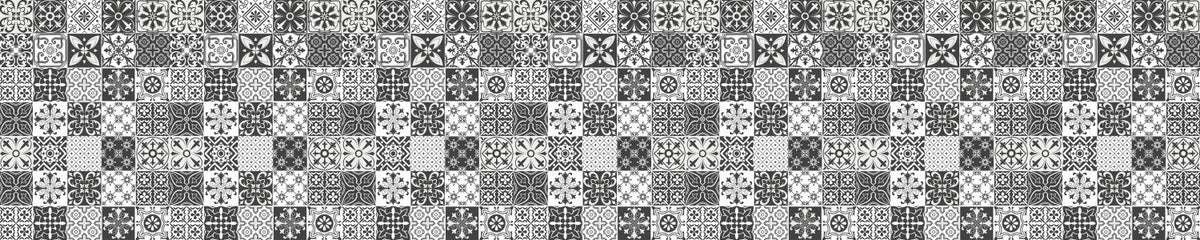 Waschbeckenrückwand Patchwork