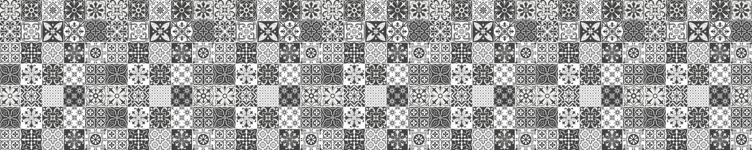 Waschbeckenrückwand Patchwork