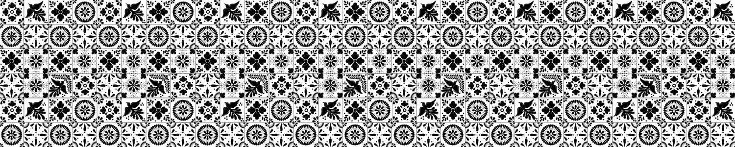 Badrückwand Patchwork