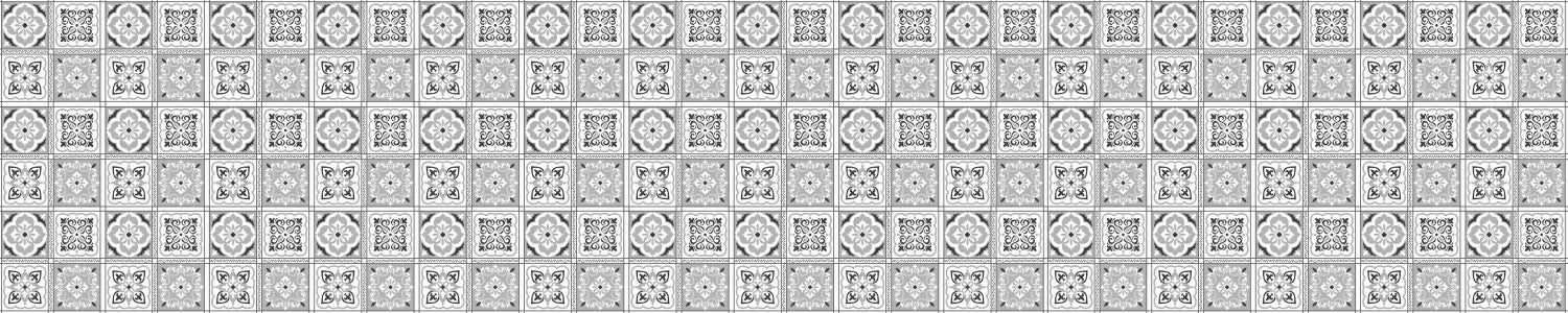 Badrückwand Patchwork