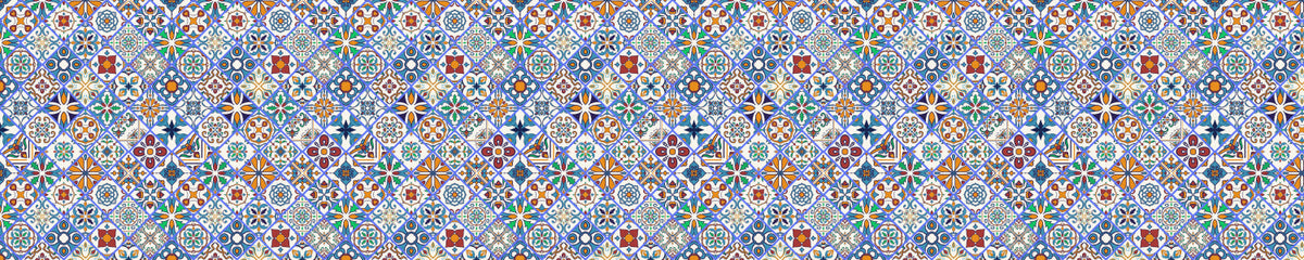 Badrückwand Patchwork