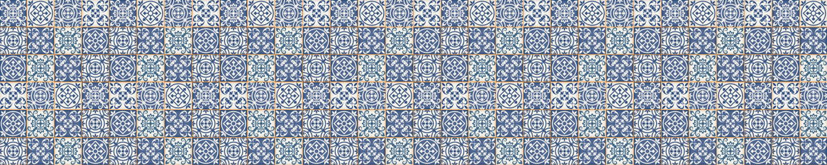 Waschbeckenrückwand Patchwork