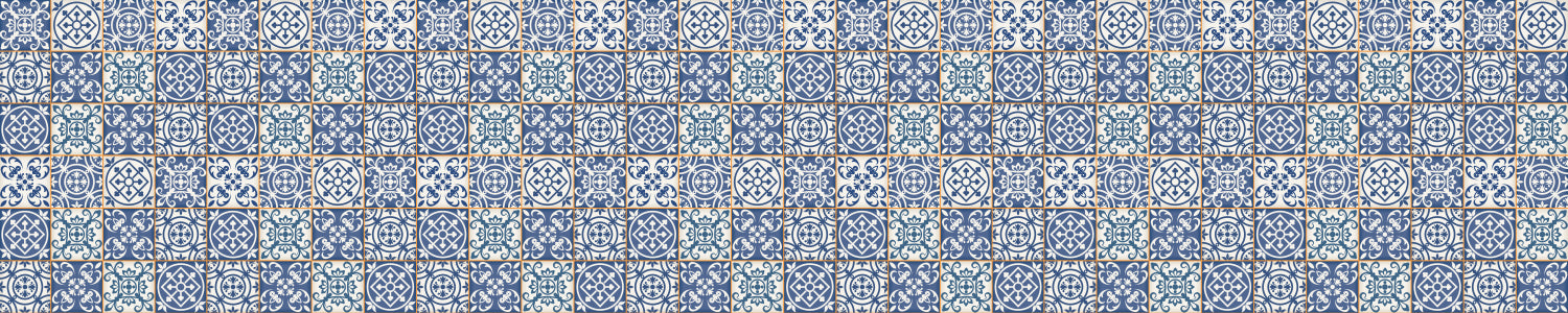 Waschbeckenrückwand Patchwork