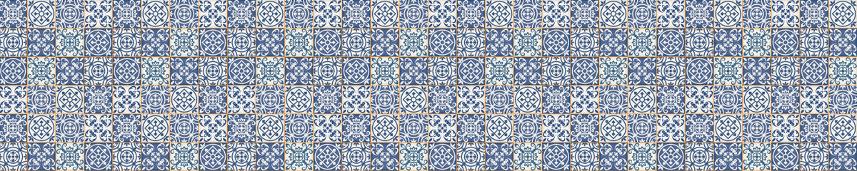 Waschbeckenrückwand Patchwork
