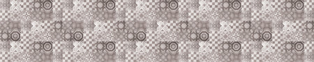 Badrückwand Patchwork