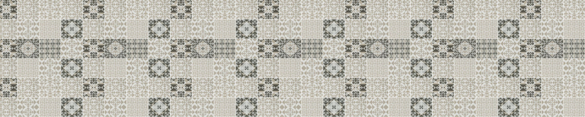 Waschbeckenrückwand Patchwork