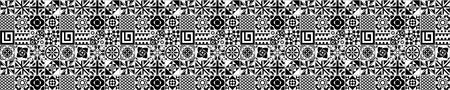 Badrückwand Patchwork