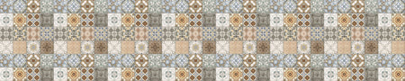 Waschbeckenrückwand Patchwork