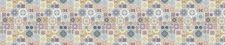 Badrückwand Patchwork