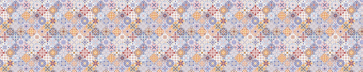 Waschbeckenrückwand Patchwork