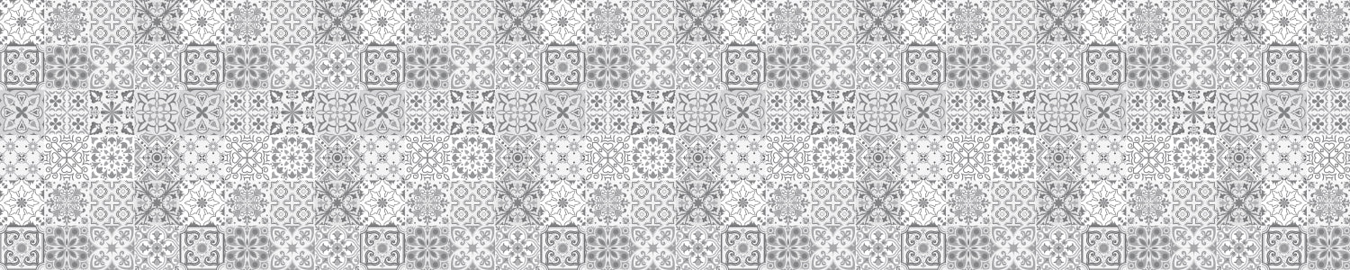 Badrückwand Patchwork
