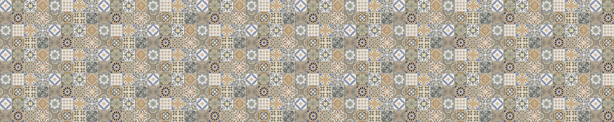 Badrückwand Patchwork