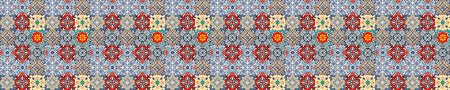 Badrückwand Patchwork