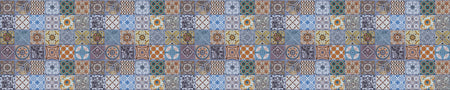 Waschbeckenrückwand Patchwork