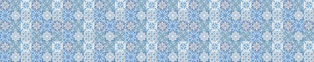 Badrückwand Patchwork