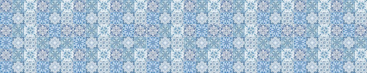 Waschbeckenrückwand Patchwork