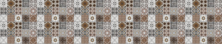 Badrückwand Patchwork