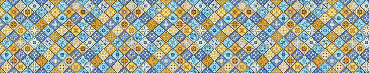 Badrückwand Patchwork