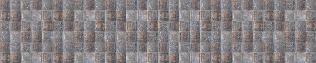 Badrückwand Patchwork