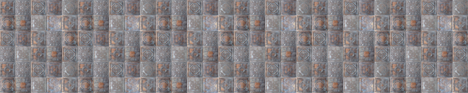 Badrückwand Patchwork