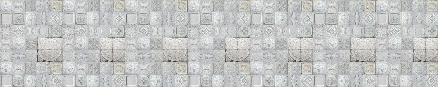Waschbeckenrückwand Patchwork