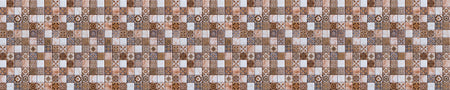 Badrückwand Patchwork